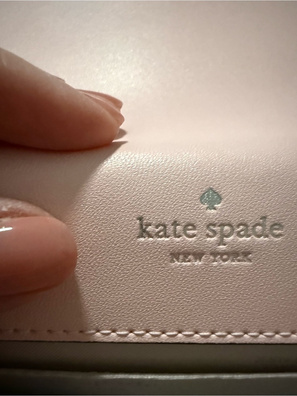 Kate Spade Metallic Gold Chain Crossbody Flap Clutch Bag